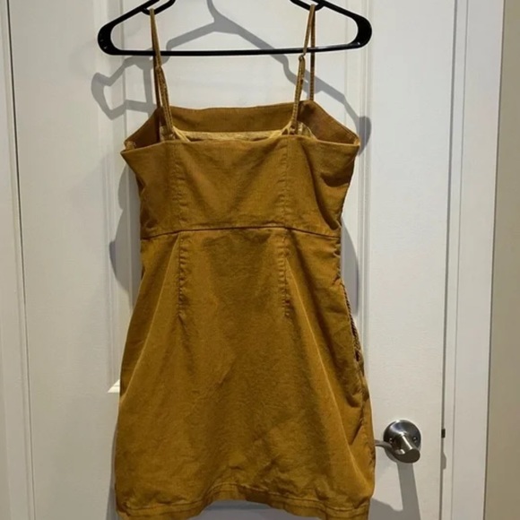 Aritzia Wilfred Isabelle Corduroy Mini Dress Size 00 - Picture 2 of 4